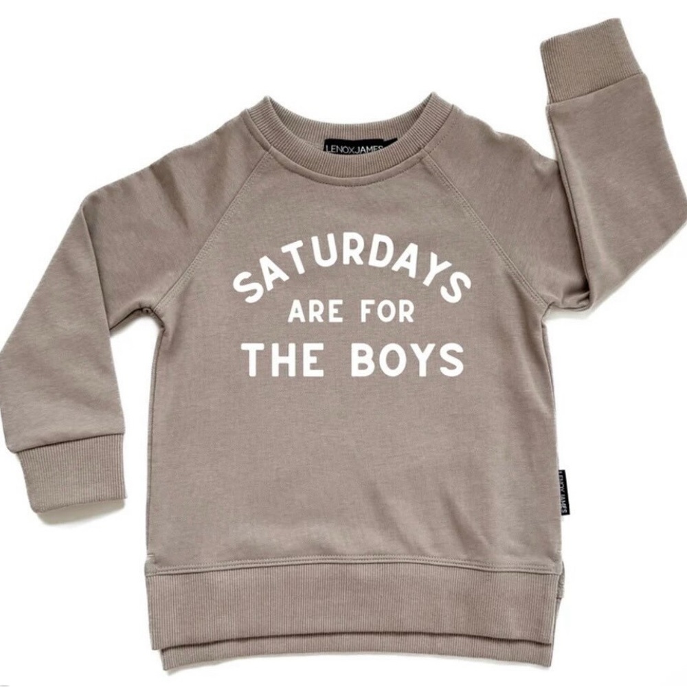 Lenox James “Saturdays are for the boys” sweatshirt